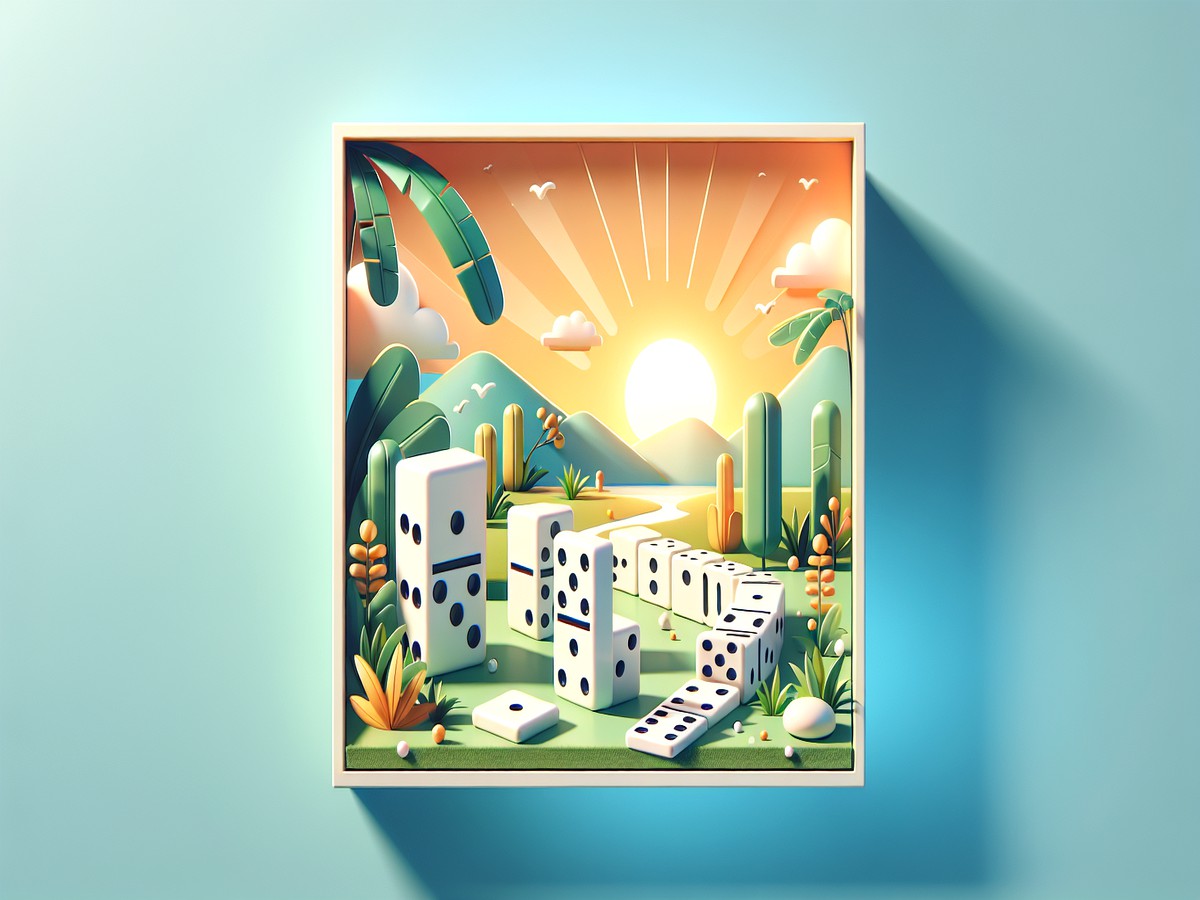 PK68FQ1Q Dominos Game - Enjoy classic gameplay
